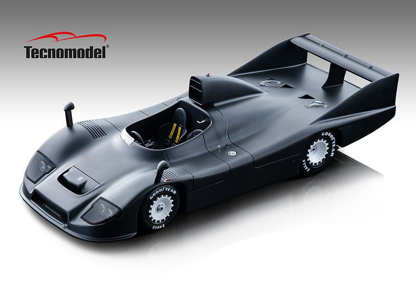 PORSCHE 936 1977 TEST VERSION MATT BLACK 1:18 - Tecnomodel - TMD18148D