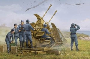 CONTRAEREA GERMAN 37 mm FLAK 43 ZWILLING KIT 1:35 - Trumpeter - TP2347