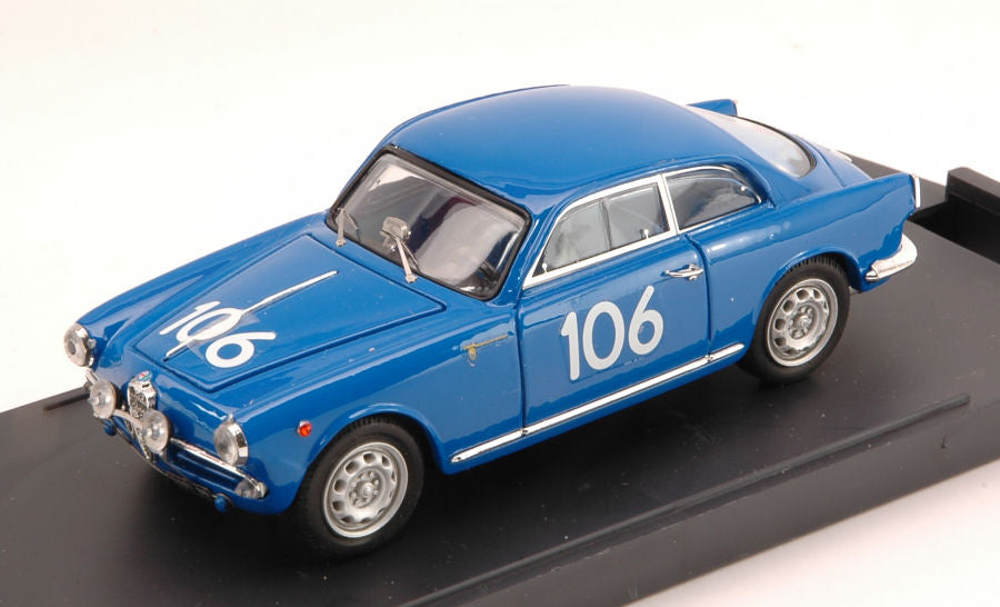 ALFA ROMEO GIULIETTA SV N.106 WINNER CL.MILLE MIGLIA 1956 SGORBATI