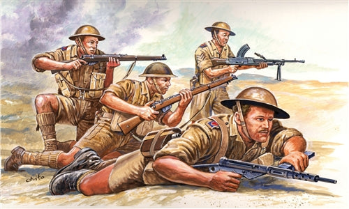 WW II BRITISH 8th ARMY KIT 1:72 - Italeri - IT6077