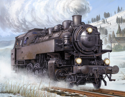 TRENO DAMPFLOKOMOTIV BR 86 KIT 1:35 - Trumpeter - TP0217