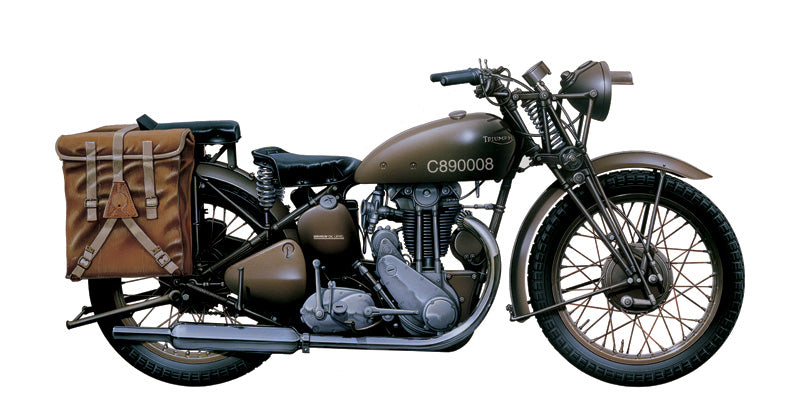 TRIUMPH 3 HW MOTORCYCLE KIT 1:9 - Italeri - IT7402