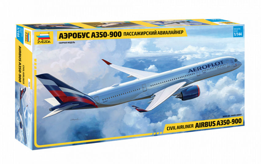 AIRBUS A350-900 KIT 1:144 - Zvezda - Z7039