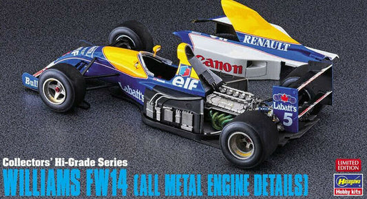 WILLIAMS FW14 ALL METAL ENGINE DETAILS KIT 1:24 - Hasegawa - HA51049