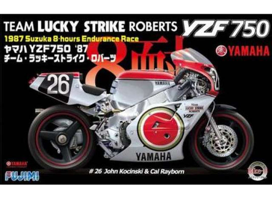 YAMAHA YZF 750 N.26 LUCKY STRIKE 8H SUZUKA 1987 K.ROBERTS 1:12 - Fujimi - FJ141367