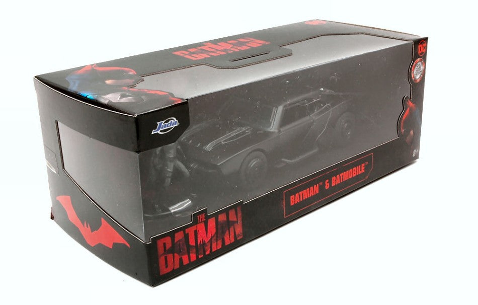 BATMOBILE "THE BATMAN" 2022 + FIGURE 1:32 - Jada Toys - JADA13008