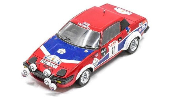 TRIUMPH TR7 N.11 WINNER YPRES 24 H RALLY 1980 T.POND-F.GALLAGHER 1:43 - Spark Model - S7064