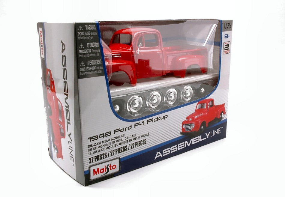 FORD PICK UP 1948 RED KIT 1:24 - Maisto - MI39935R