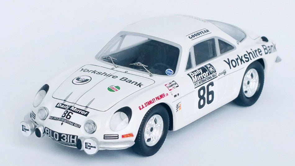 ALPINE RENAULT A110 RAC RALLY 1972 ROBINSON/RODGERS 1:43 - Trofeu - TFRRUK75