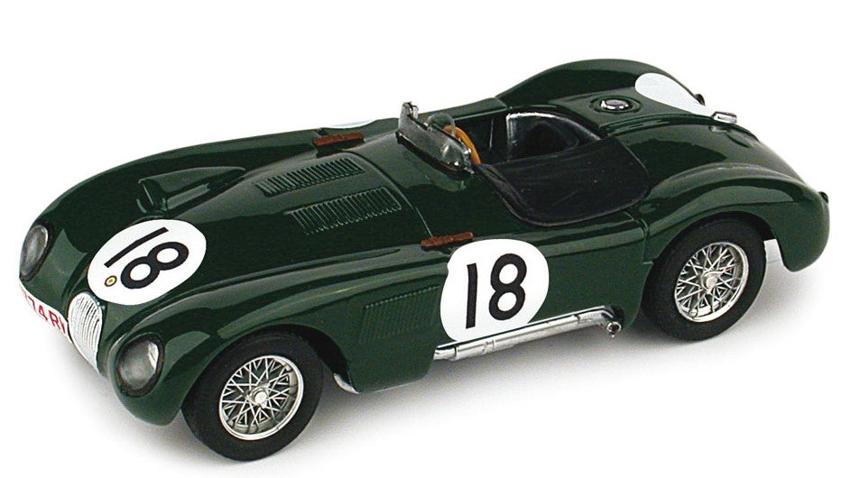 JAGUAR C TYPE N.18 WINNER 24 H LE MANS 1953 T.ROLT-D.HAMILTON 1:43 - Brumm - BM0358