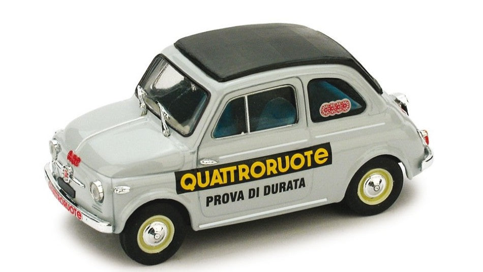 FIAT 500 PROVA DURATA QUATTRORUOTE 1958 1:43 - Brumm - BM0433