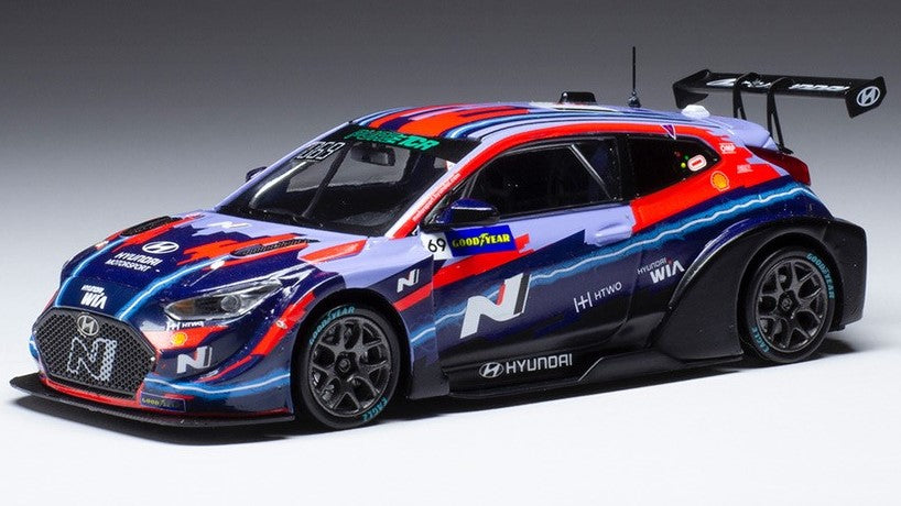 HYUNDAI VELOSTER N ETCR N.69 HYUNDAI MOTORSP.ETCR PAU 2021 VERNAY 1:43 - Ixo Model - GTM161CLQ