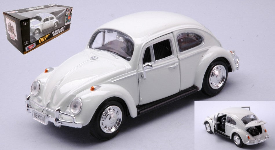 VW BEETLE 1967 007 JAMES BOND ON HER MAJESTY'S SECRET 1:24 - MotorMax - MTM79854