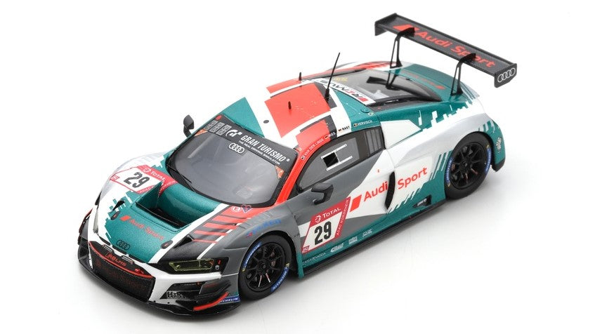 AUDI R8 LMS GT3 N.29 24 H NURBURGRING 2021 MIES-RAST-VAN DER LINDE 1:43 - Spark Model - SG784