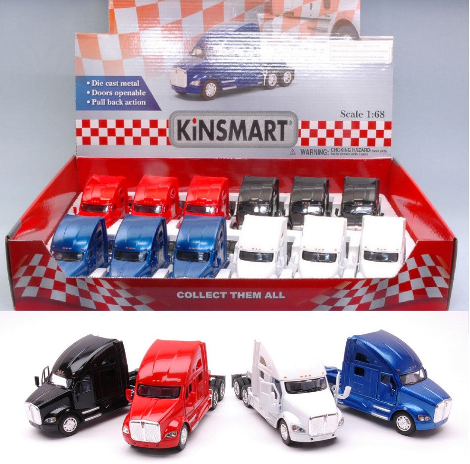 KENWORTH T700 cm 12 COL.ASS.1:68 - Kinsmart - KT5357
