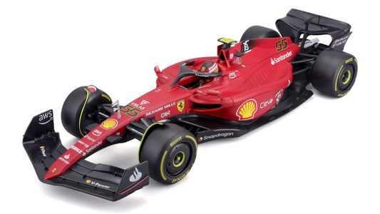 FERRARI F1-75 N.55 2022 CARLOS SAINZ 1:18 - Burago - BU16811S
