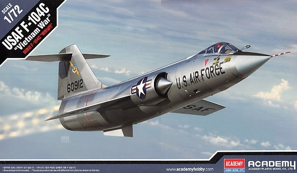 USAF F-104C VIETNAM WAR KIT 1:72 - Academy - ACD12576