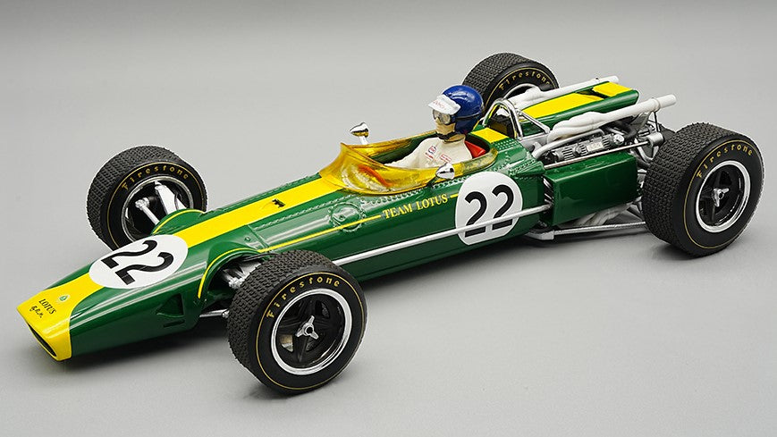 LOTUS 43 SCUDERIA TEAM LOTUS MONZA GP 1966 JIM CLARK W/DRIVER 1:18 - Tecnomodel - TMD18188BD