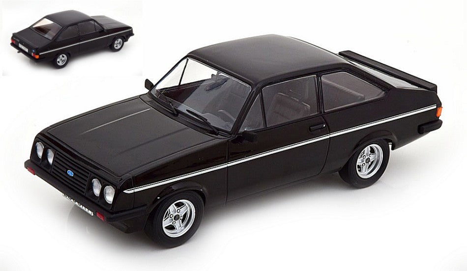 FORD ESCORT MKII RS 2000 BLACK 1:18 - ModelCarGroup - MCG18405