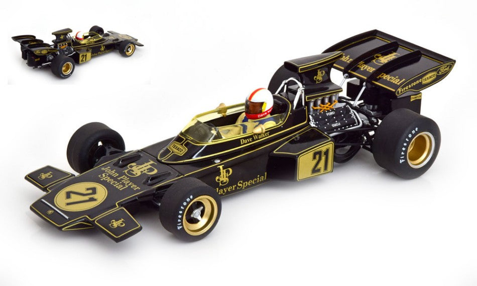 LOTUS 72D N.21 JPS SPAIN GP 1972 D.WALKER 1:18 - ModelCarGroup - MCG18611