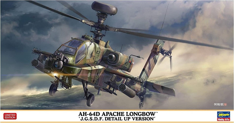 AH-64D APACHE LONGBOW JGSDF KIT 1:48 - Hasegawa - HA07515