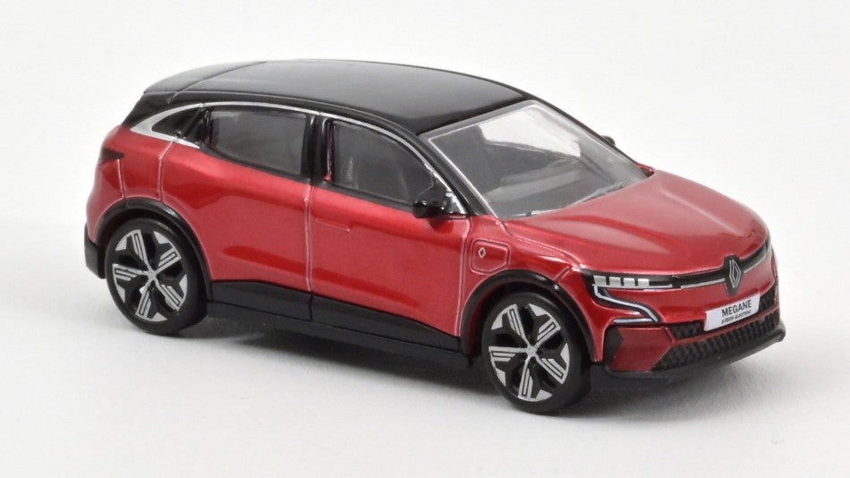 RENAULT MEGANE E-TECH 100% ELECTRIC 2022 FLAME RED & BLACK 1:64 - Norev - NV310928