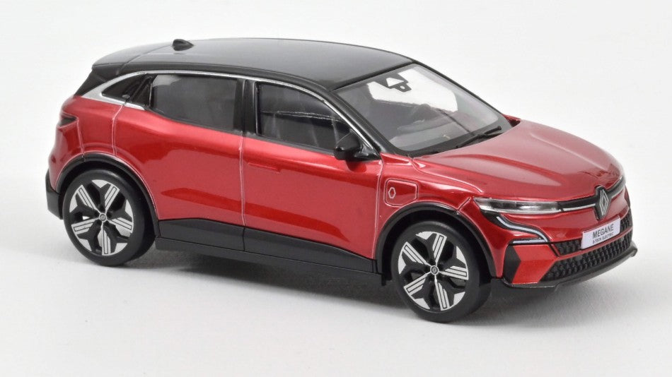 RENAULT MEGANE E-TECH 100% ELECTRIC 2022 FLAME RED & BLACK 1:43 - Norev - NV517921