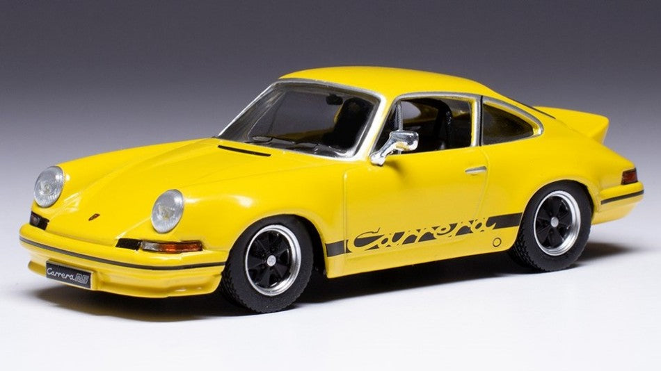 PORSCHE 911 CARRERA RS 2.7 1973 YELLOW BLACK MAGIC 1:43 - Ixo Model - CLC492