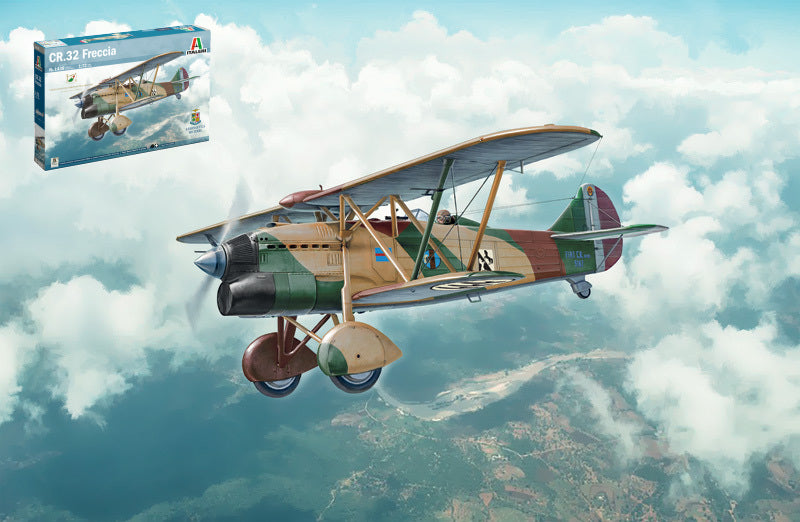 CR 32 FRECCIA - AERONAUTICA MILITARE 100th ANNIVERSARY KIT 1:72 - Italeri - IT1438