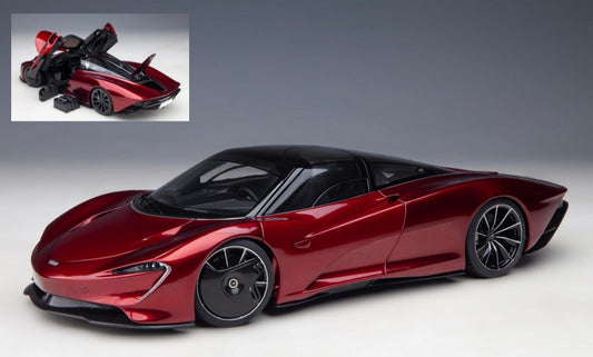 MC LAREN SPEEDTAIL 2020 VOLCANO RED 1:18 - AutoArt - AA76087