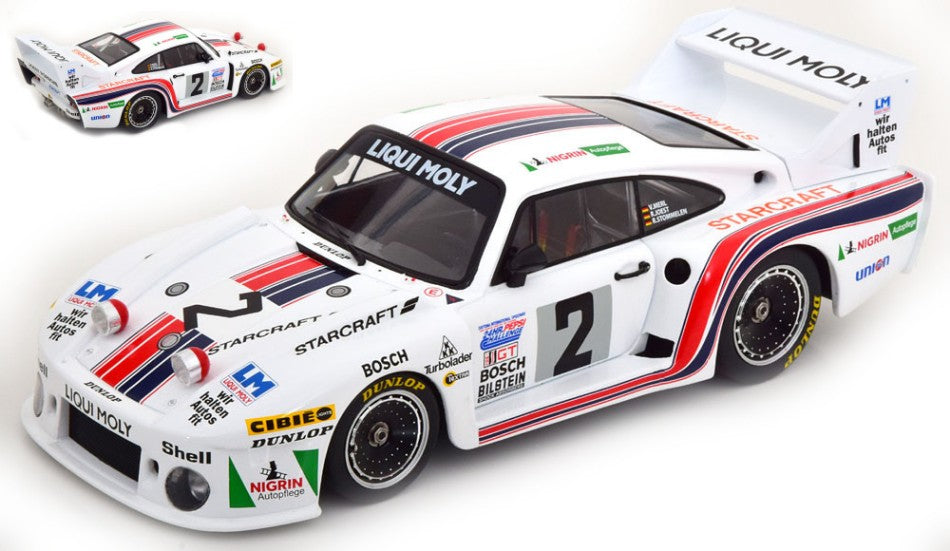 PORSCHE 935 J N.2 24H DAYTONA 1980 MERL/JOEST/STOMMELEN 1:18 - ModelCarGroup - MCG18803