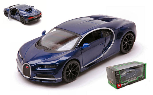 BUGATTI CHIRON BLUE 1:32 - Burago - BU43060