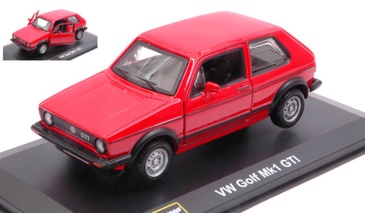VW GOLF Mk1 GTI 1979 RED 1:32 - Burago - BU43059