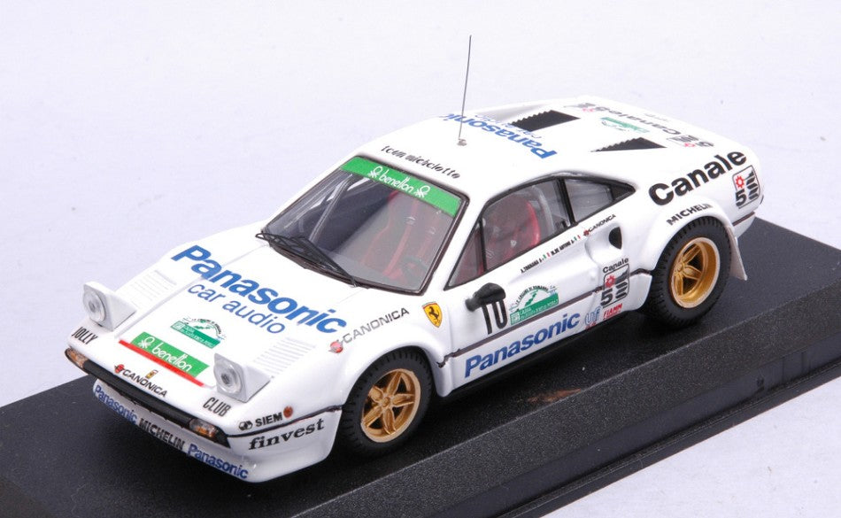 FERRARI 308 GTB GR.4 N.10 2nd RALLY COLLINE DI ROMAGNA 1982 TOGNANA-DE A - Best Model - BT9844