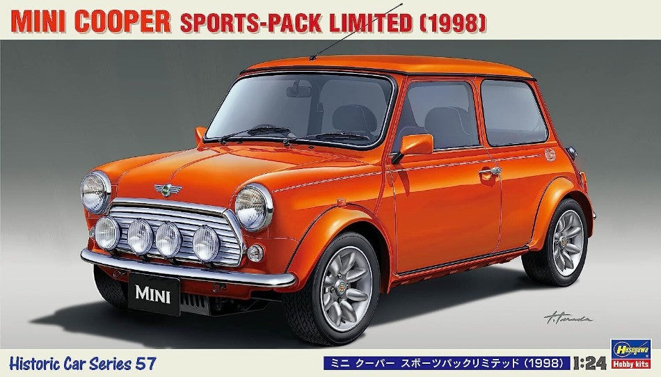 MINI COPPER SPORTS-PACK 1998 KIT 1:24 - Hasegawa - HA21157