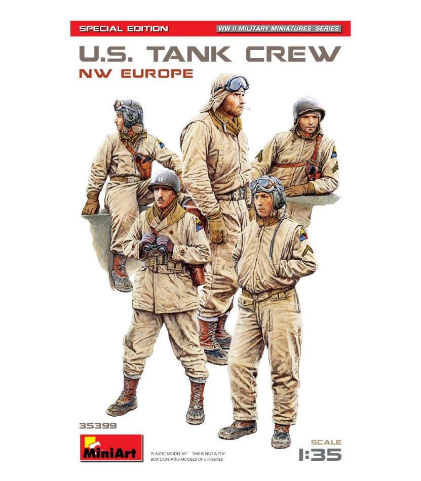 U.S.TANK CREW (NW EUROPE) KIT 1:35 - Miniart - MIN35399