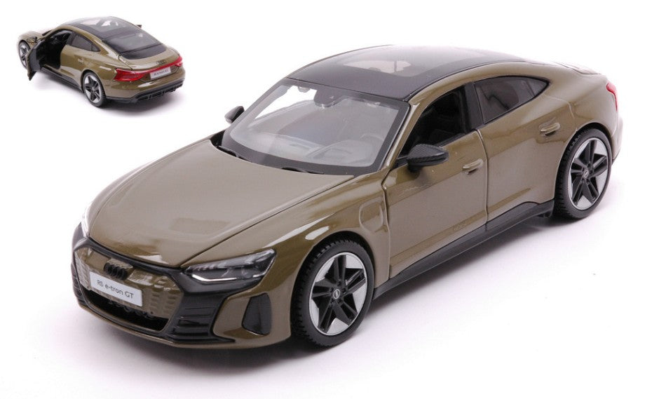 AUDI e-TRON GT 2022 GREEN 1:24 - Maisto - MI32907G