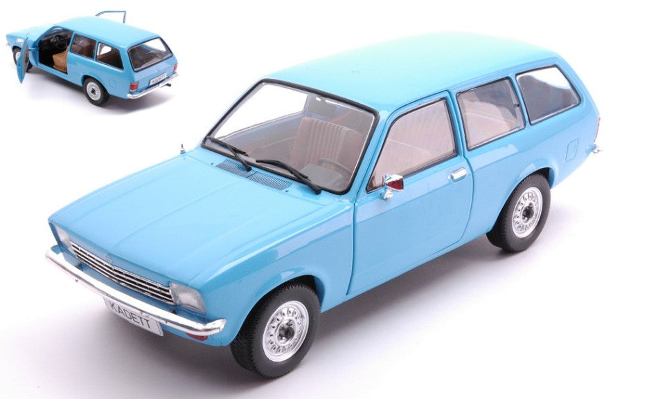 OPEL KADETT C CARAVAN 1973 LIGHT BLUE 1:24 - Whitebox - WB124192