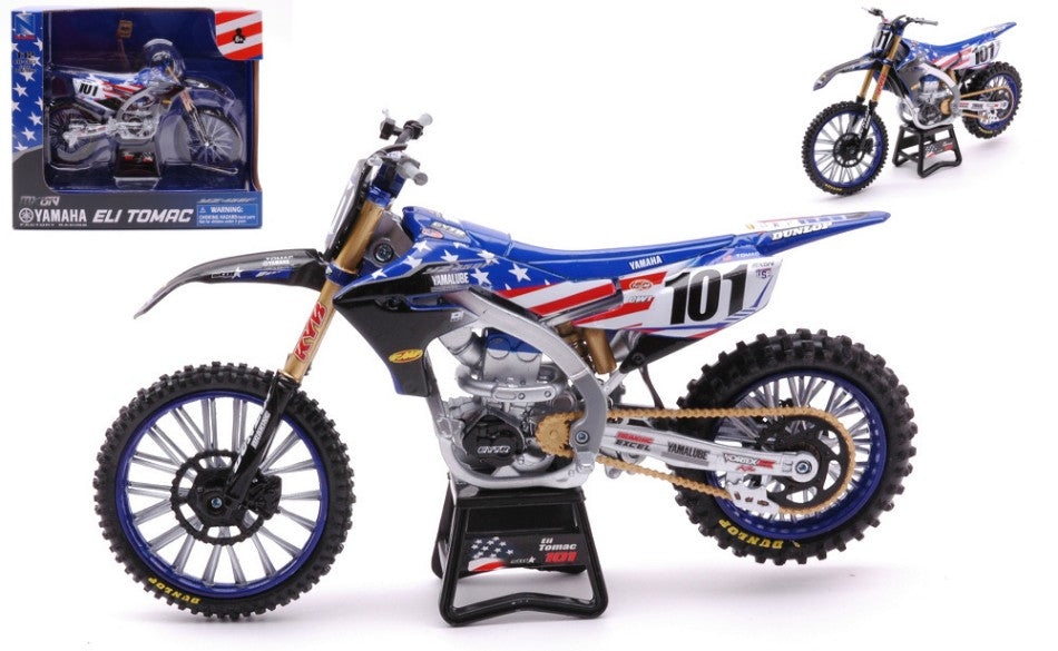 YAMAHA YZ 450 F N.101 ELI TOMAC 1:12 - New Ray - NY58423
