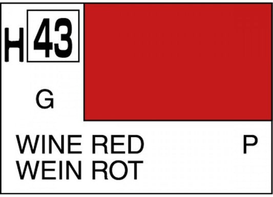 WINE RED GLOSS ml 10 Pz.6 - Gunze - GU0043