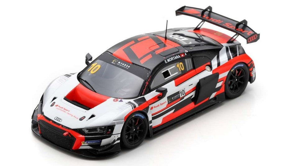 AUDI R8 GT3 N.10 2nd MACAU GT CUP 2022 EDOARDO MORTARA 1:43 - Spark Model - SA264