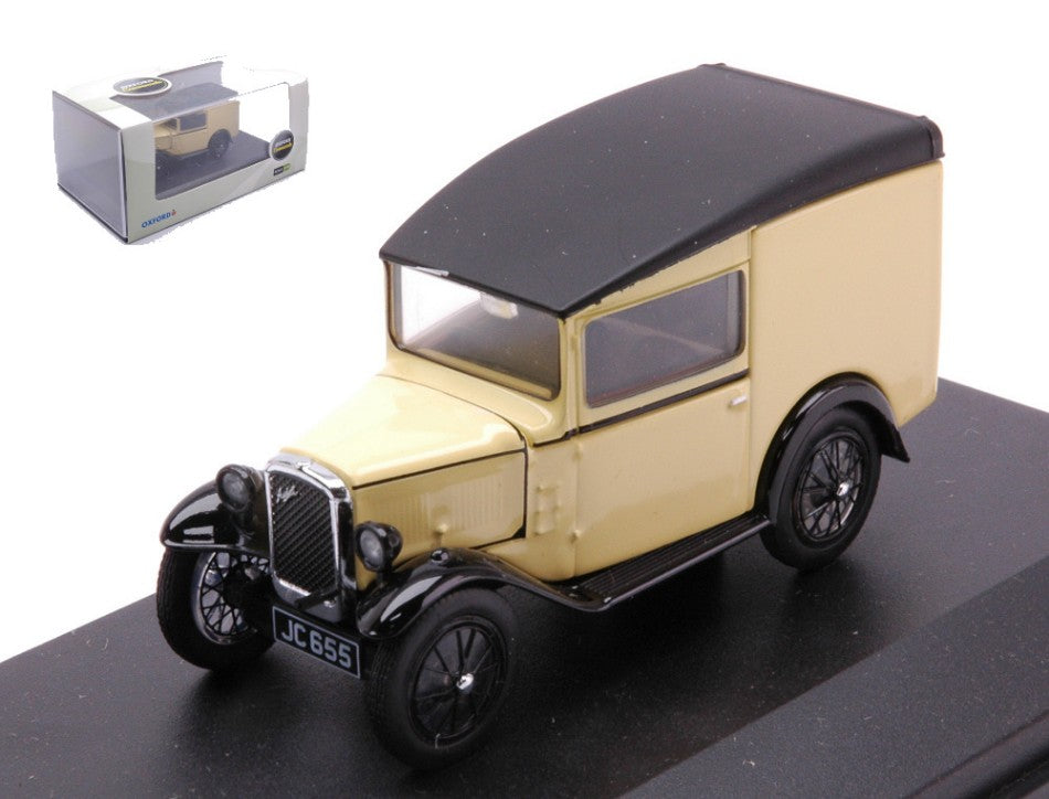 AUSTIN SEVEN RN VAN PRIMROSE CREAM YELLOW 1:43 - Oxford - OXFASV001