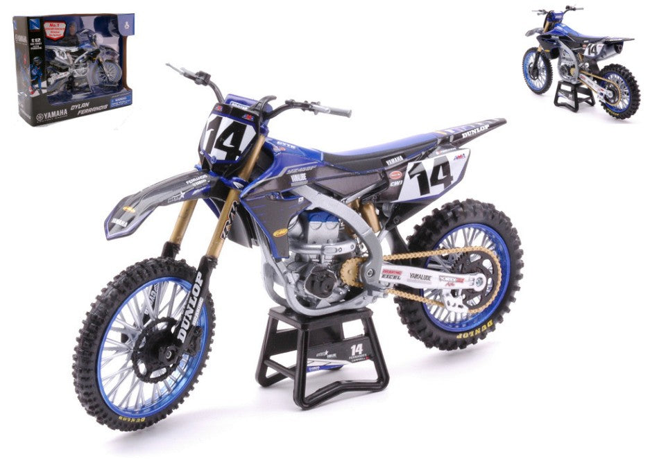 YAMAHA YZ450F N.14 DYLAN FERRANDIS 1:12 - New Ray - NY58333