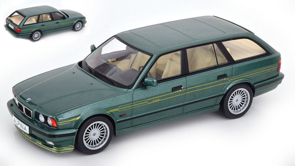 BMW ALPINA B10 4.6 TOURING (E34) 1991 MET.DARK GREEN 1:18 - ModelCarGroup - MCG18331