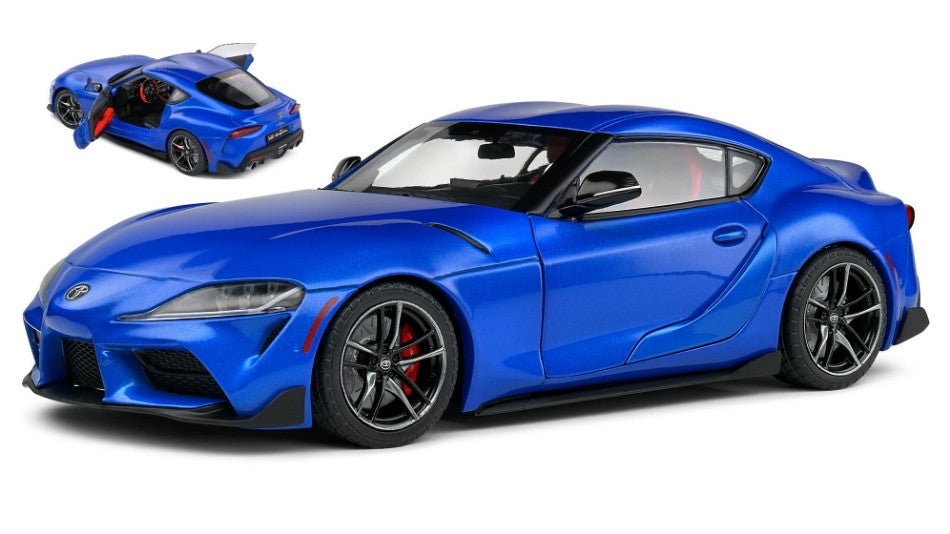TOYOTA SUPRA GR BLUE 2023 1:18 - Solido - SL1809003