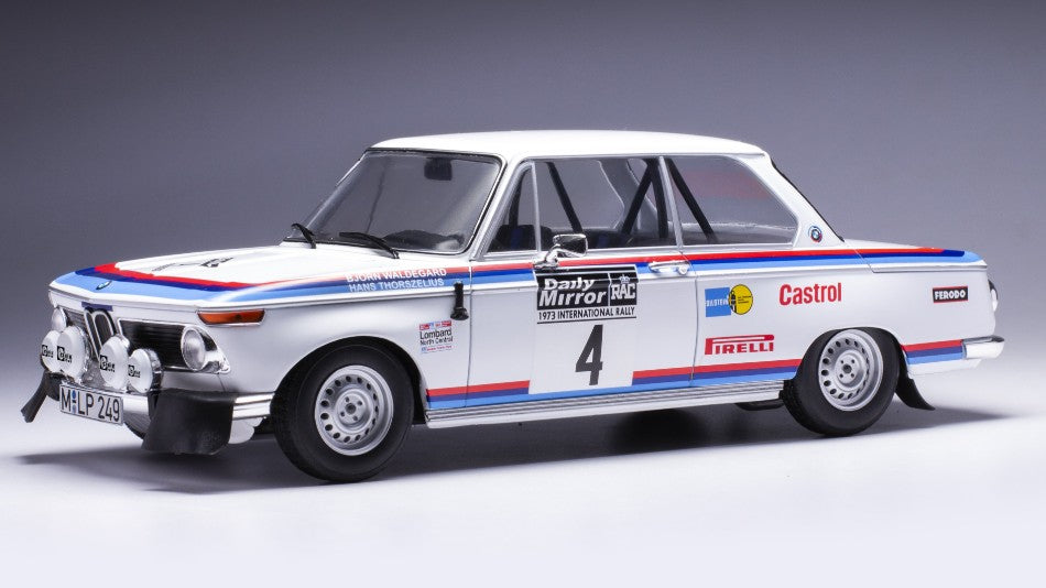 BMW 2002 N.4 RAC RALLY 1973
WALDEGAARD-THORSZELIUS 1:18 - Ixo Model - 18RMC163
