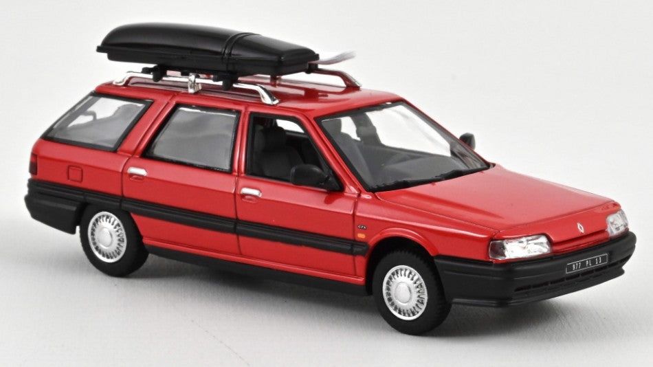 RENAULT 21 NEVADA 1989 RED WITH ACCESSOIRES 1:43 - Norev - NV512133