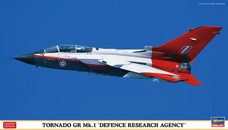 TORNADO GR MK 1 DEFENCE RESEARCH AGENCY KIT 1:72 - Hasegawa - HA02456