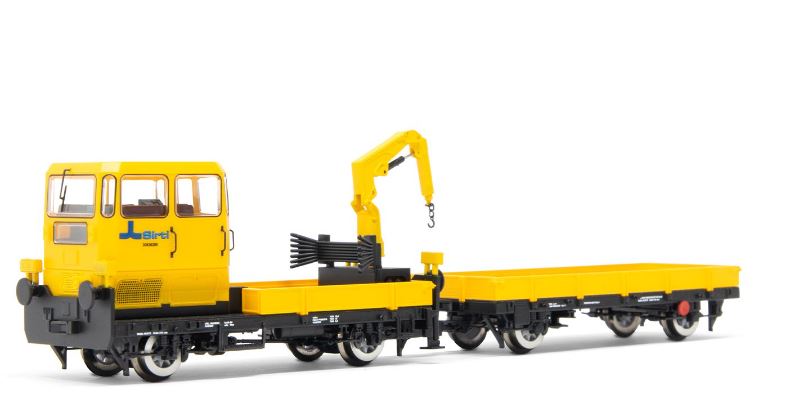 FS MAINTENANCE TRACTOR KLV 53 YELLOW LIVERY SIRTI EP.V 1:87 - Rivarossi - HR2910