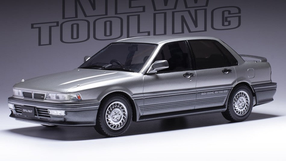 MITSUBISHI GALANT VR-4 1987 SILVER 1:18 - Ixo Model - 18CMC191